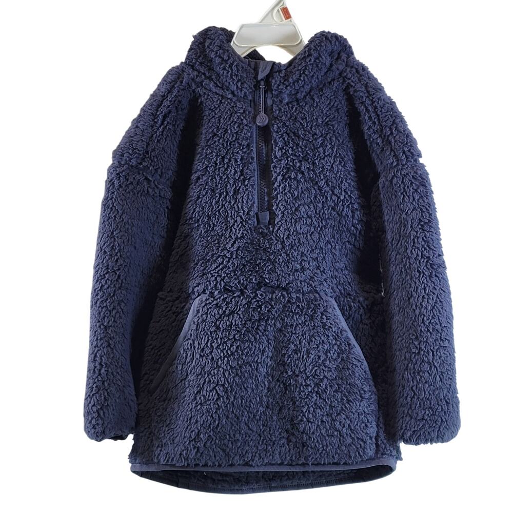 All in Motion Kids 1/2 Zip Pullover w Hood, Size XS (4/5), Purple, NWT